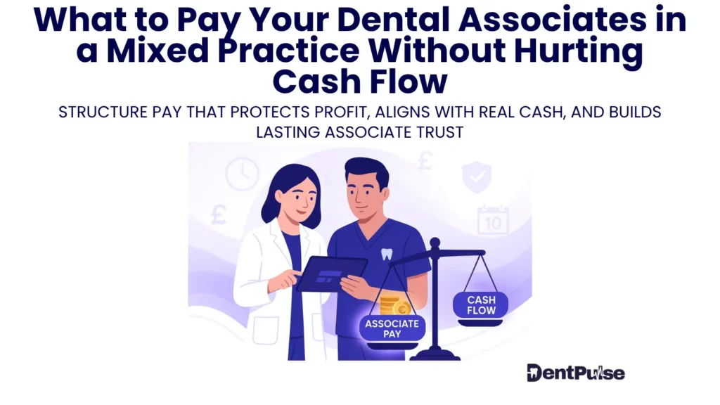 visuals of aligning associate pay with real income and sustainable clinic profit in mixed practices